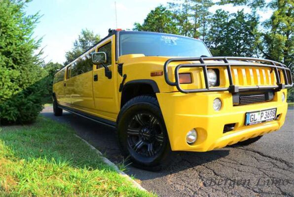 Rutherford NJ Limo offers Yellow Hummer Limo Rentals